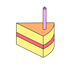 NFH-Piktogramm-Kuchenstück