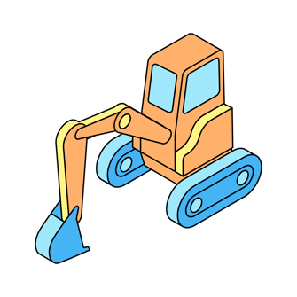 NFH-Piktogramm-Minibagger